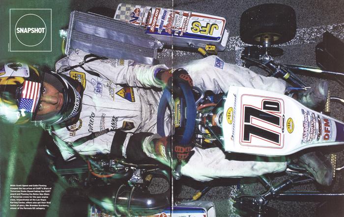 Brandon Scarberry Spread, Racer magazine 2-02